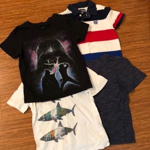 Boys T-shirts (4-5 years old)